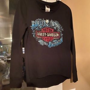 Harley Davidson sweatshirt euc XS